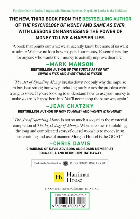 The Art of Spending Money – Hardback